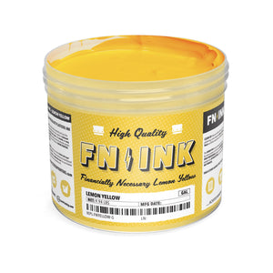 FN-INK™ Lemon Yellow Plastisol Ink | ScreenPrinting.com