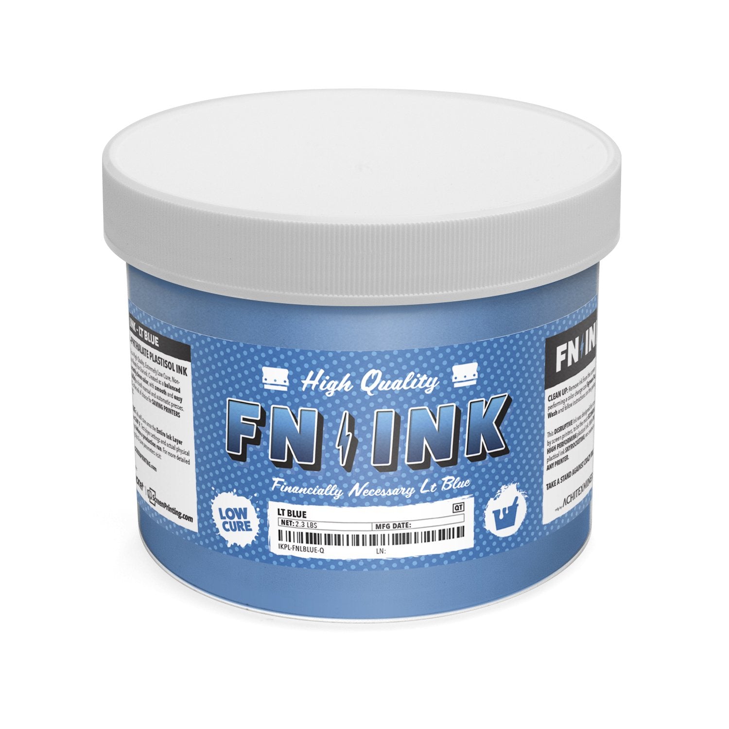 FN-INK™ Light Blue Plastisol Ink | ScreenPrinting.com