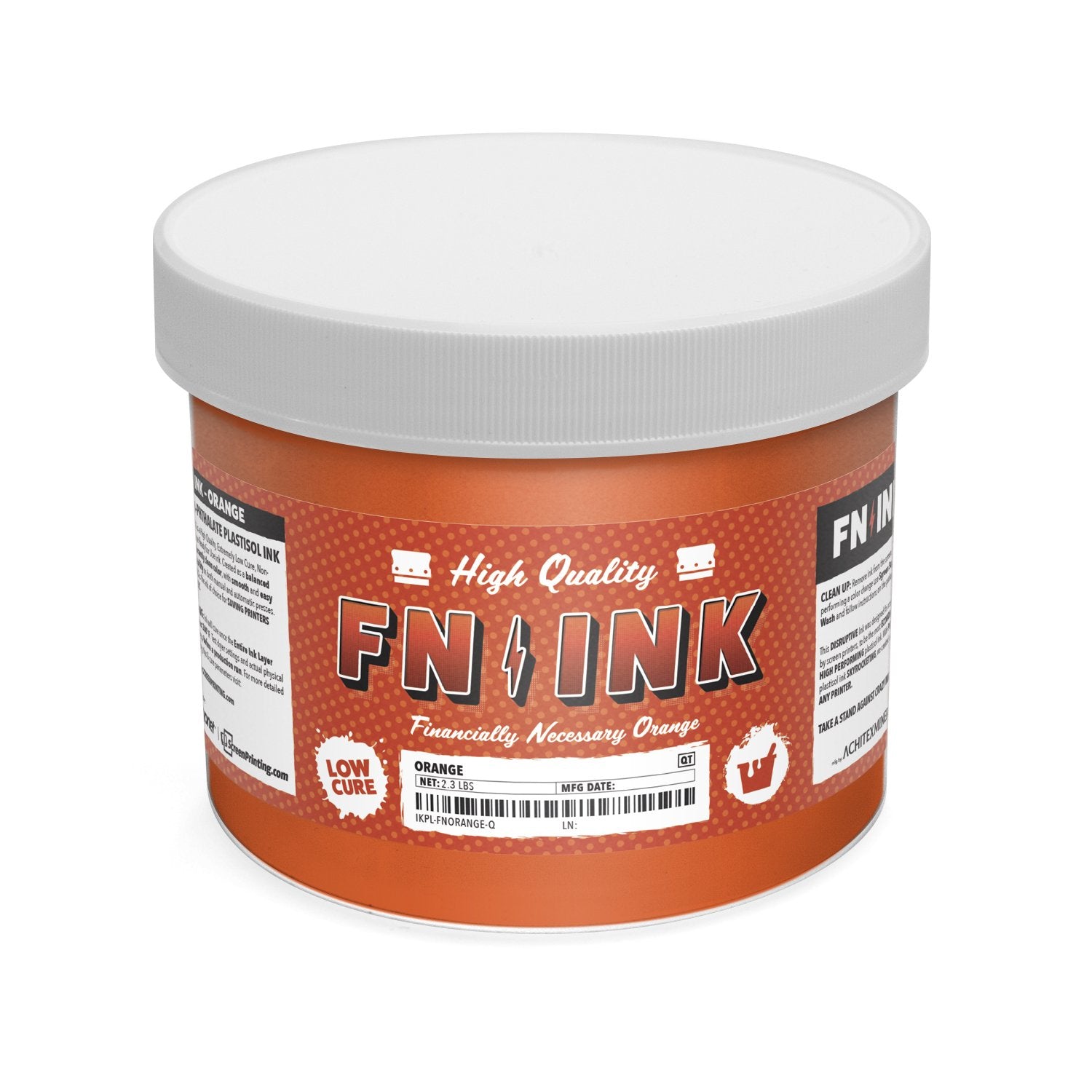 FN-INK™ Orange Plastisol Ink | ScreenPrinting.com