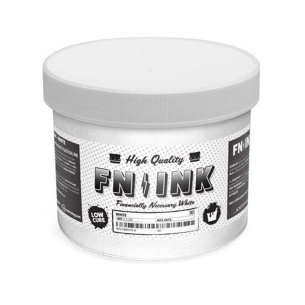 画材 SWALLOW Printing Ink No.25 Opaque White FN-INK™ White Plastisol Ink